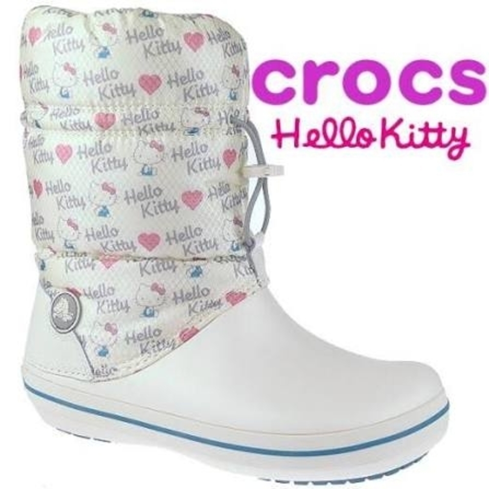 Crocs Hello Kitty RARE Boots